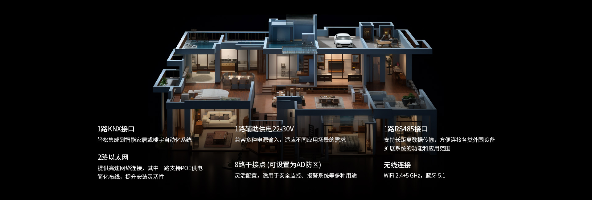 有線+無線融合，系統(tǒng)穩(wěn)定不失靈活